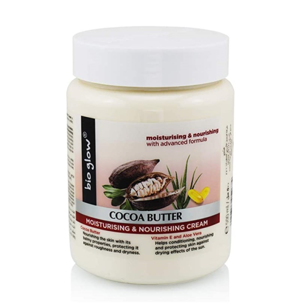 BIO GLOW Cocoa Butter Moisturizing Body Cream - 500ml