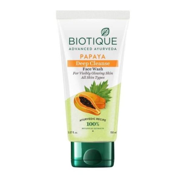 BIOTIQUE Papaya Deep Cleanse Face Wash 100ml