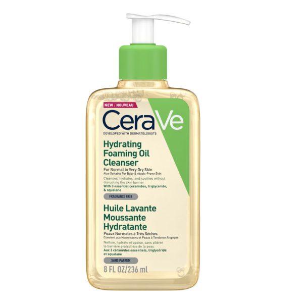 Cerave Hydrating Foaming Oil Cleanser