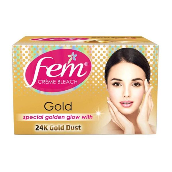 Fem Salon Professional Creme Bleach Gold