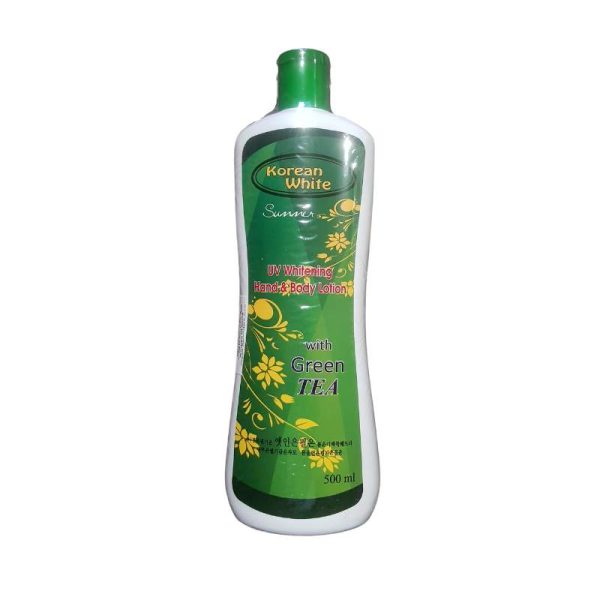 Korean White UV Whitening Hand & Body Lotion With Vitamin E - 500ml