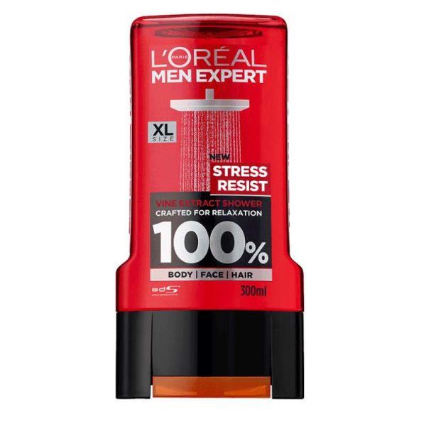 LOREAL Men Expert Stress Resist Shower Gel  300ml