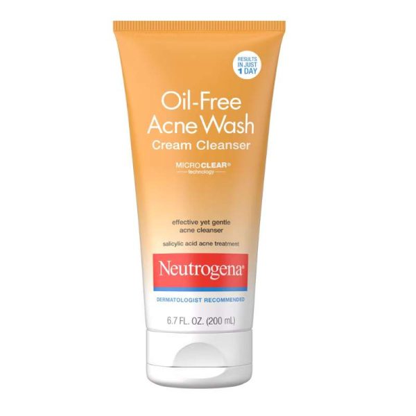 Neutrogena® Oil-Free Acne Wash Cream Cleanser - 200ml