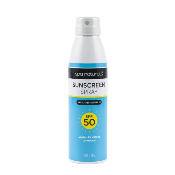 Spa naturals SPF 50 Sunscreen Spray