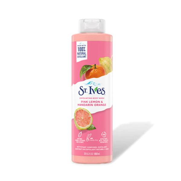 St.Ives Pink Lemon & Mandarin Orange Exfoliating Body Wash