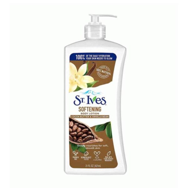 St.Ives Softening Cocoa Butter and Vanilla Lotion - 621ml